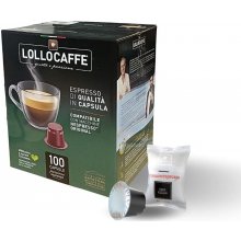 Lollo caffé Kávové kapsle Nero Espresso do Nespresso 100 kusů
