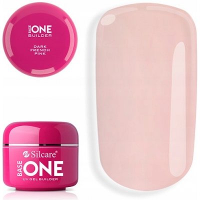 Silcare gel UV Base One French Pink Dark 100 g