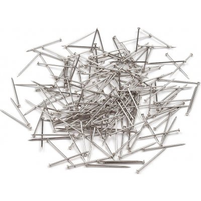 Celokovové špendlíky délka 18 mm Varianta: nikl, Balení: 1 krab. – Zboží Dáma