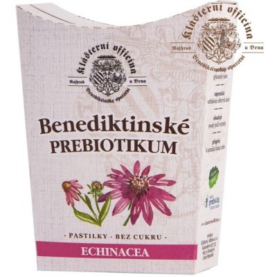 Klášterní officína Benediktinské prebiotikum Echinacea 20 pastilek 64 g – Hledejceny.cz