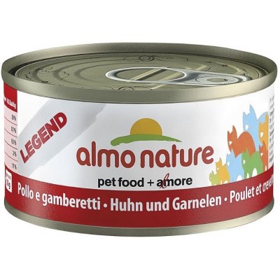 Almo Nature Cat kuře & krevety 70 g – Zboží Mobilmania