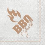 Amscan papírové ubrousky na grilování 16ks BBQ grill 33x33cm – Hledejceny.cz