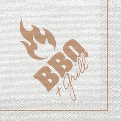 Amscan papírové ubrousky na grilování 16ks BBQ grill 33x33cm – Hledejceny.cz