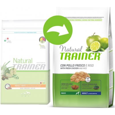 Nova foods Trainer Natural Maxi Chicken Rice & Aloe vera 12 kg