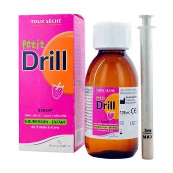 Petit Drill Sirup na suchý kašel 125 ml