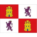LIBEA, s.r.o. Kastilie a León vlajka Rozměr: 30×45 cm, Uchycení: Karabiny na stožár – Hledejceny.cz