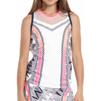 Lucky in Love Santa Fe Glow Tank neon pink – Zboží Dáma