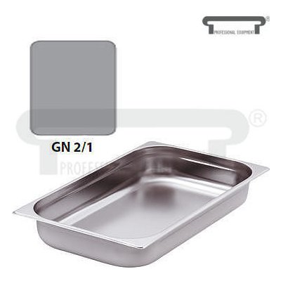 Gastronádoba GN 2/1 nerezová plná 200 mm - 65 x 53 cm - 57,5 l