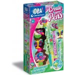 CLEMENTONI IDEA Kreativní sada pro výrobu per Wonderful Butterflies – Hledejceny.cz