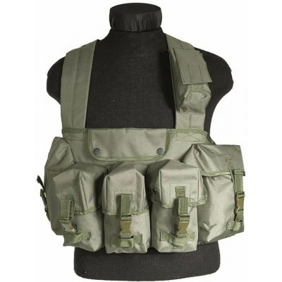 Mil-Tec Chest Rig ZELENÝ – Zboží Mobilmania