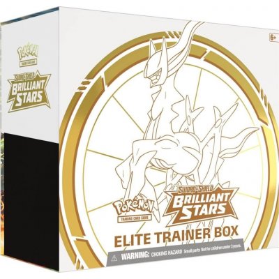 Nintendo Pokémon Sword and Shield Brilliant Stars Elite Trainer Box – Zboží Mobilmania