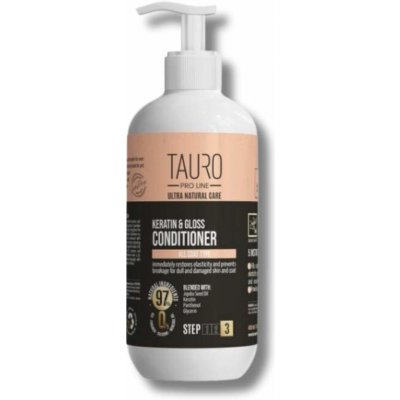 Tauro Pro Line Ultra Natural Care Kondicionér pro lesk s keratinem 400 ml – Hledejceny.cz