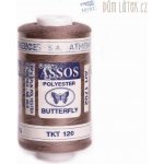 Polyesterová nit hnědá 1000 m – Zboží Mobilmania