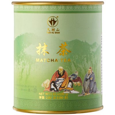 Tian Hu Shan Matcha Tea zelený čaj prášek 80 g – Zbozi.Blesk.cz