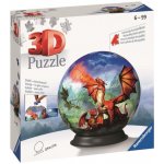 RAVENSBURGER 3D puzzleball Mystický drak 73 ks – Zboží Mobilmania