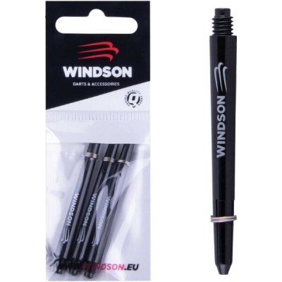 Windson NYLON SHAFT MEDIUM 3 KS Sada náhradních nylonových násadek, černá – Zboží Dáma