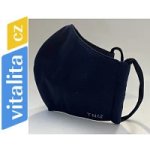 TNG rouška textilní 3-vrstvá černá 1 ks – Zboží Dáma