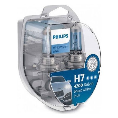 Philips WhiteVision Ultra H7 PX26d 12V 60/55W 2 ks – Hledejceny.cz