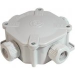 Krabice vodotěsná 6455-11 P/2 IP67 acidurka 5pólová šedá vývodky 16mm SEZ – Sleviste.cz