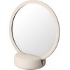 Kosmetické zrcátko Blomus Sono stolní kosmetické zrcadlo krémové