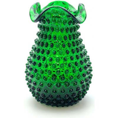Váza 21cm - Hobnail - Ananas - tmavě zelená – Hledejceny.cz