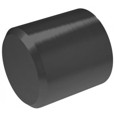 Hahn Steel Vnější záslepka pro trubku O12 mm, broušená, černá – Hledejceny.cz
