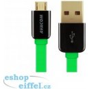 Avacom DCUS-MIC-40G USB - Micro USB, 40cm, zelený