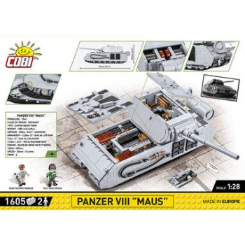 COBI 2559 World War II Německý tank Panzer VIII Maus