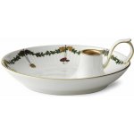Royal Copenhagen Porcelánový svícen Star Fluted Christmas 17,5 cm, bílá barva, porcelán – Hledejceny.cz