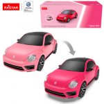 Rastar 76200 Volkswagen Brouk na dálkové ovládání růžový 1:24 – Zbozi.Blesk.cz