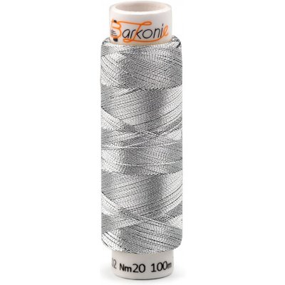 Prima-obchod Metalické nitě Elisabeth 1; 100 m, barva 1 / 01 stříbrná – Zboží Dáma