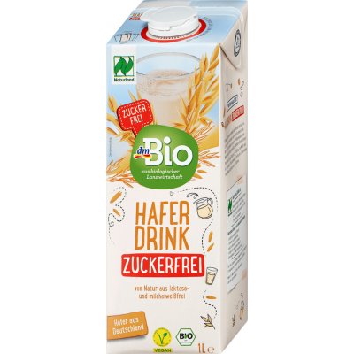 dmBio bio nápoj na bázi fermentovaného ovsa 1 l – Zboží Dáma