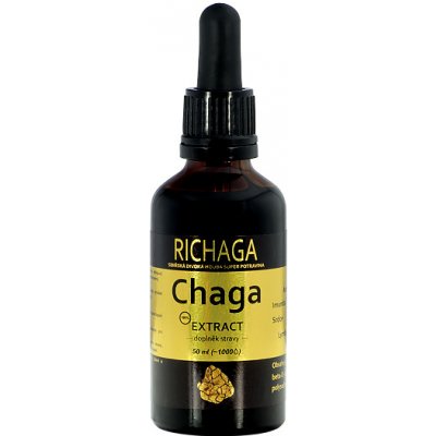 Richaga Chaga Rezavec šikmý extract tinktura 50 ml