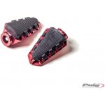 Stupačky bez adaptérů PUIG TRAIL 7319R červená s gumou 140.7319R – Zboží Mobilmania