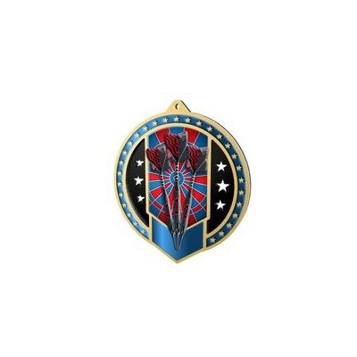 Poháry Bauer Kovová medaile MDMA03M05 Šipky – Zboží Mobilmania