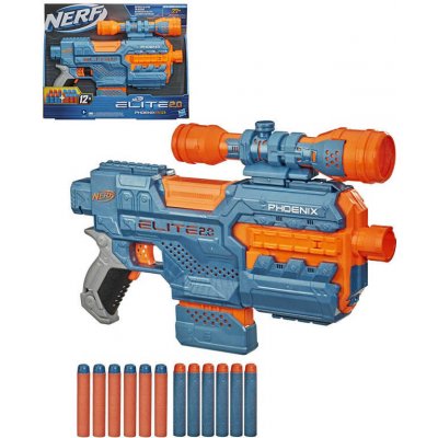 HASBRO NERF ELITE 2.0 Phoenix CS-6 Set blaster + 12 šipek 14e9961 – Sleviste.cz