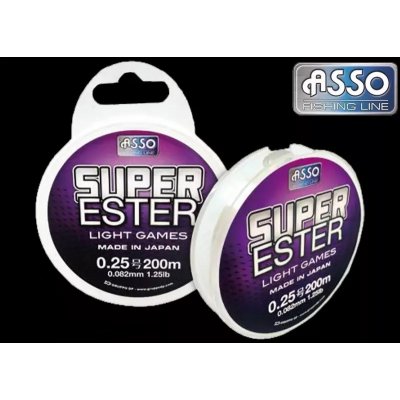 Asso Trout Area Super Ester 200 m 0,117 mm – Hledejceny.cz