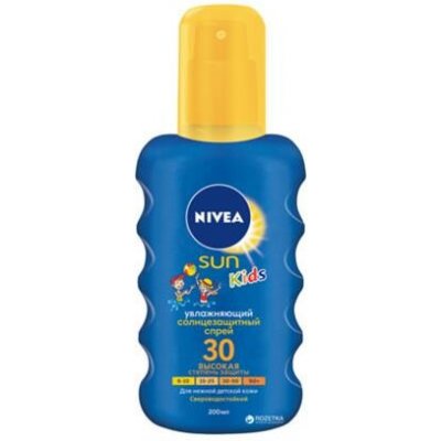 Beiersdorf Nivea Sun Kids 5v1 spray OF30 200 ml – Hledejceny.cz