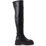 Tommy Jeans Tjw Over The Knee Boots EN0EN02254 Black BDS – Zboží Mobilmania