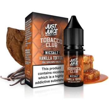 Just Juice Salt Tobacco Vanilla Toffee 10 ml 20 mg