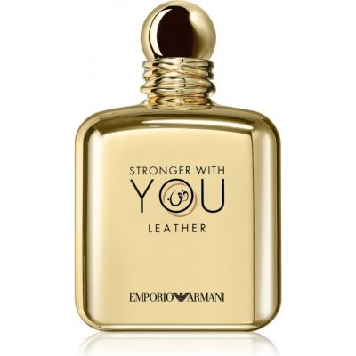 Giorgio Armani Emporio Armani Stronger With You Leather parfémovaná voda pánská 100 ml – Zboží Mobilmania