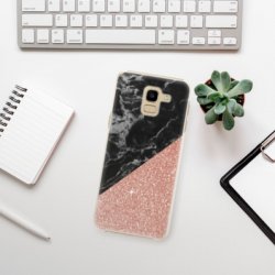 iSaprio Rose and Black Marble Samsung Galaxy J6