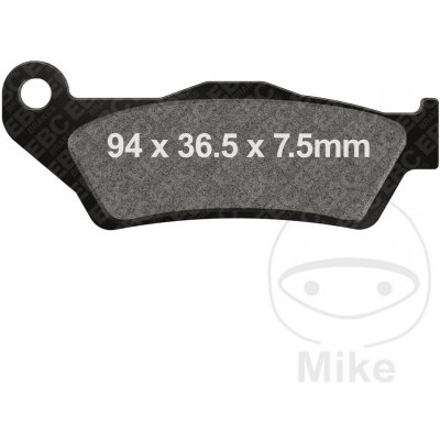 EBC brzdové destičky SEMI-SINT V EBC APRILIA MX 125 SUPERMOTO 04-07, RST 1000 MILLE FUTURA 01-04, RX 125 08-13, SRV 850 IE 12-17, SRV 850 IE ABS 12-18, SX 125 08-14, BENELLI BX 250 MOTARD 16... | Zboží Auto