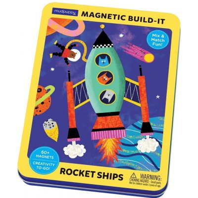 Mudpuppy Magnetická sada Postav si raketu – Sleviste.cz