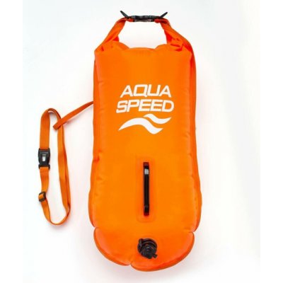 Aqua Speed Open Water Swim Buoy Plavecká bójka 37 × 72 cm – Hledejceny.cz