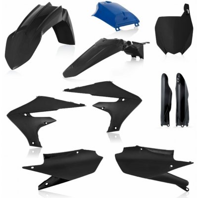 Sada plastů Acerbis pro Yamaha Yzf250 19-23 Yzf450 18-22 černá/modrá | Zboží Auto