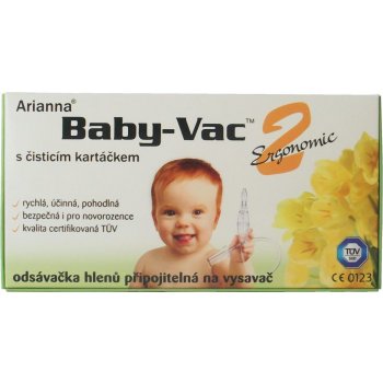 Baby Vac Arianna 2 s čistic.kart. nosní odsávačka od 278 Kč - Heureka.cz