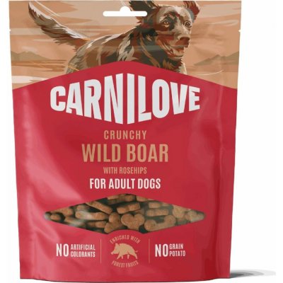 Carnilove Dog Crunchy Snack Wild Boar with Rosehips 200 g – Zboží Dáma
