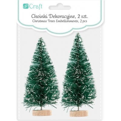 DP Craft Vánoční zelené stromky 8 cm, 2 kusy – Hledejceny.cz