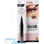 Kiss Lepidlo na řasy s oční linkou Lash Glue Liner Black 0,7 ml – Zboží Dáma